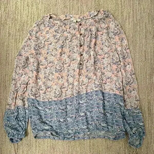 Pink and blue lucky shirt (Small)